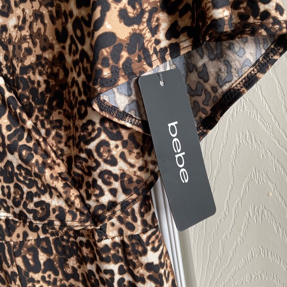 BEBE JUNMPSUIT ANIMAL PRINT 700889A - Picture 2 of 4